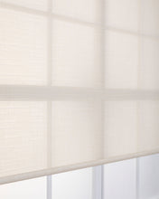 Görseli Galeri görüntüleyiciye yükleyin, Roma Enine Çizgili Keten Görünümlü Tül Stor Perde