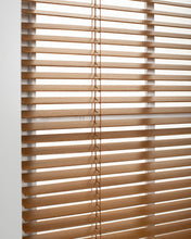 Görseli Galeri görüntüleyiciye yükleyin, 25mm Basic Doğal Ahşap Jaluzi