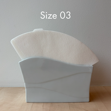 Görseli Galeri görüntüleyiciye yükleyin, Hario V60 filtre kağıdı standında 03 boy filtreler