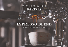 Görseli Galeri görüntüleyiciye yükleyin, ESPRESSO Ventana Barista kahve bilgi kartı ön yüz