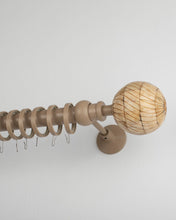 Görseli Galeri görüntüleyiciye yükleyin, Patara 30 mm Alüminyum Vizon Perde Rustiği Seti