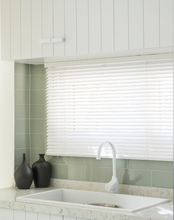 Görseli Galeri görüntüleyiciye yükleyin, 25mm Basic Doğal Ahşap Jaluzi