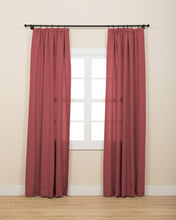 Görseli Galeri görüntüleyiciye yükleyin, Selita Hasır Dokulu Keten Görünümlü Fon Perde