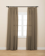 Görseli Galeri görüntüleyiciye yükleyin, Selita Hasır Dokulu Keten Görünümlü Fon Perde