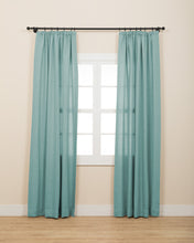 Görseli Galeri görüntüleyiciye yükleyin, Selita Hasır Dokulu Keten Görünümlü Fon Perde