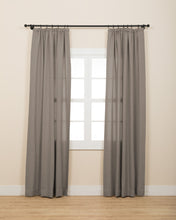 Görseli Galeri görüntüleyiciye yükleyin, Selita Hasır Dokulu Keten Görünümlü Fon Perde