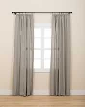 Görseli Galeri görüntüleyiciye yükleyin, Selita Hasır Dokulu Keten Görünümlü Fon Perde