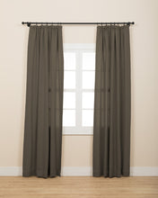 Görseli Galeri görüntüleyiciye yükleyin, Selita Hasır Dokulu Keten Görünümlü Fon Perde