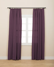 Görseli Galeri görüntüleyiciye yükleyin, Selita Hasır Dokulu Keten Görünümlü Fon Perde