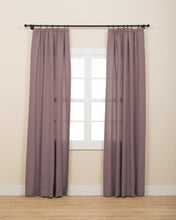 Görseli Galeri görüntüleyiciye yükleyin, Selita Hasır Dokulu Keten Görünümlü Fon Perde