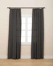 Görseli Galeri görüntüleyiciye yükleyin, Selita Hasır Dokulu Keten Görünümlü Fon Perde