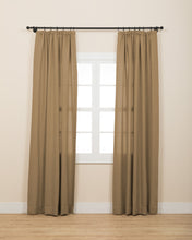 Görseli Galeri görüntüleyiciye yükleyin, Selita Hasır Dokulu Keten Görünümlü Fon Perde