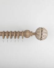 Görseli Galeri görüntüleyiciye yükleyin, Asos 30 mm Alüminyum Vizon Perde Rustiği Seti