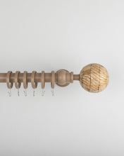 Görseli Galeri görüntüleyiciye yükleyin, Patara 30 mm Alüminyum Vizon Perde Rustiği Seti