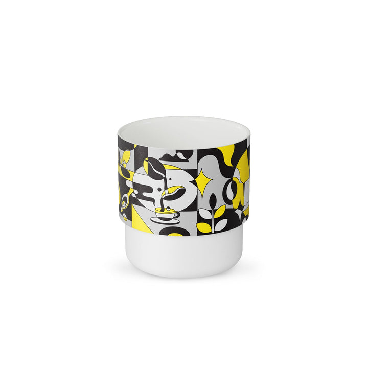 MHW-3BOMBER × STTOKE Swirl Cup – Ink Black — resmi üretici görseli