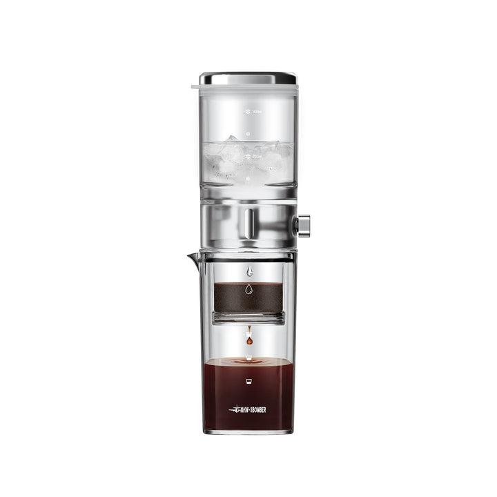 MHW-3BOMBER Fresh Ice Drip Soğuk Kahve Demleyici — Şeffaf, 400 ml — resmi üretici görseli