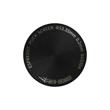 Görseli Galeri görüntüleyiciye yükleyin, MHW-3BOMBER Titanyum Kaplamalı İnce Espresso Puck Screen — resmi üretici görseli
