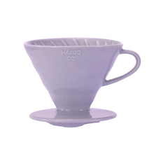 Görseli Galeri görüntüleyiciye yükleyin, Hario V60 02 Renkli Seramik Dripper — Funda Moru
