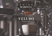 Görseli Galeri görüntüleyiciye yükleyin, VELUDO Ventana Barista kahve bilgi kartı ön yüz
