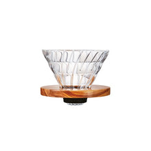Görseli Galeri görüntüleyiciye yükleyin, Hario V60 02 Cam Dripper — Olive Wood
